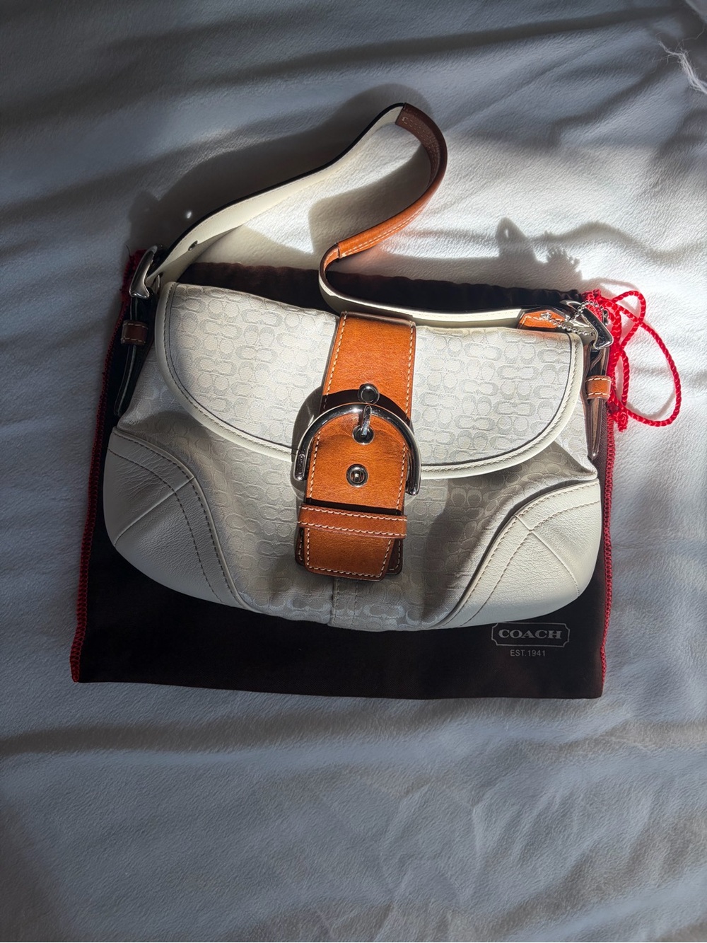 Coach Soho Signature Flap Shoulder Bag
Style No. 6818 - Picture 2 of 13